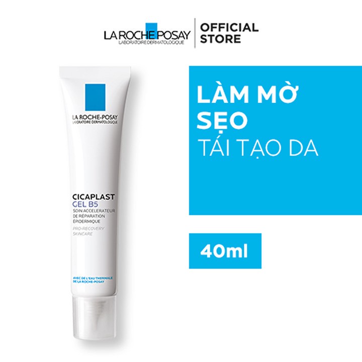 Bộ kem dưỡng giúp làm mờ sẹo, hỗ trợ phục hồi & tái tạo da La Roche Posay Cicaplast Gel B5