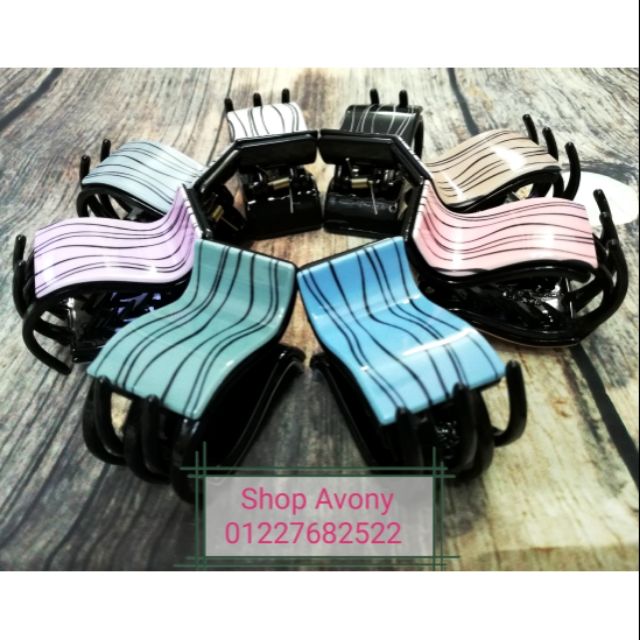 [NEW] Kẹp càng cua 5 răng mica