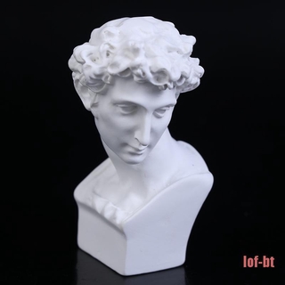 lof-bt 6CM Dollhouse Mini Resin Sculpture Giuliano Medici Bust Sculpture Home Ornaments 1Pc 6CM Mini Resin Sculpture Giuliano Medici Bust Sculpture Home Ornaments Decor