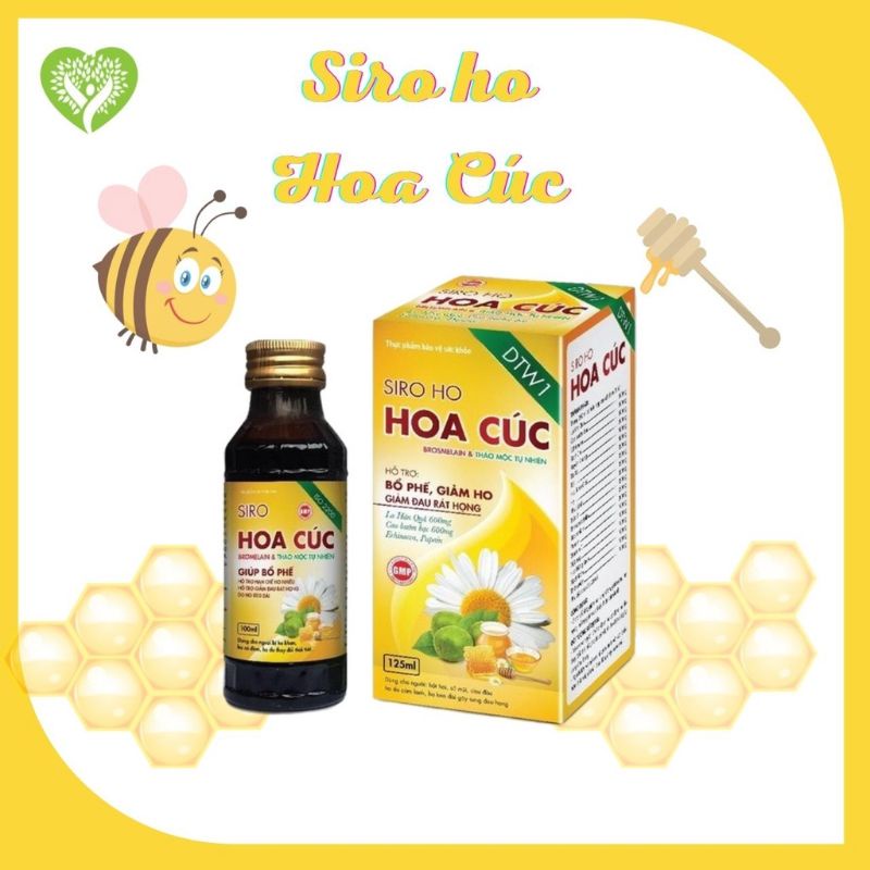 Siro ho hoa cúc 100ml