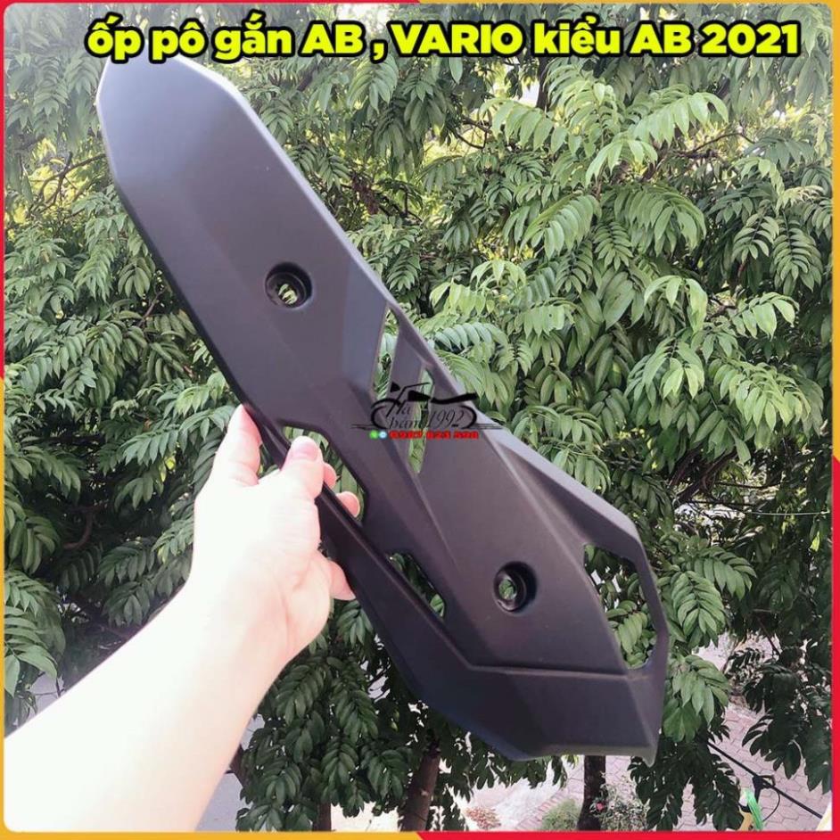 ★ Ốp Pô AB 2020 - 2021 - 2022 , Chụp Pô AIRBLADE 2020 - 2022 Chính Hãng Honda ★