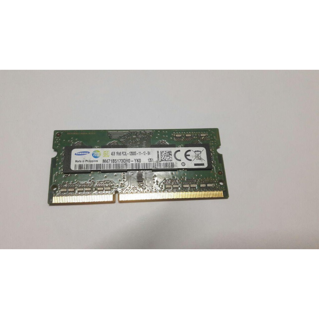 Ram 4GB  1RX8 PC3L - 12800S XX-XX-XX  Cũ ( Tặng 2 pin cmos không dây) | BigBuy360 - bigbuy360.vn
