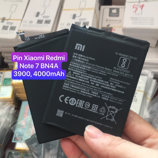 Pin xiaomi redmi note 7 zin BN4A