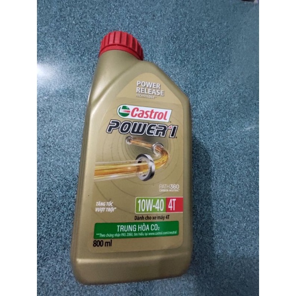 Nhớt xe số Castrol Power 1- 10W40 cao cấp