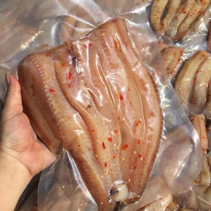 Khô Cá Lóc 1 Nắng Loại 1 Vĩ 500gr (Ướp vị vừa ăn) | BigBuy360 - bigbuy360.vn
