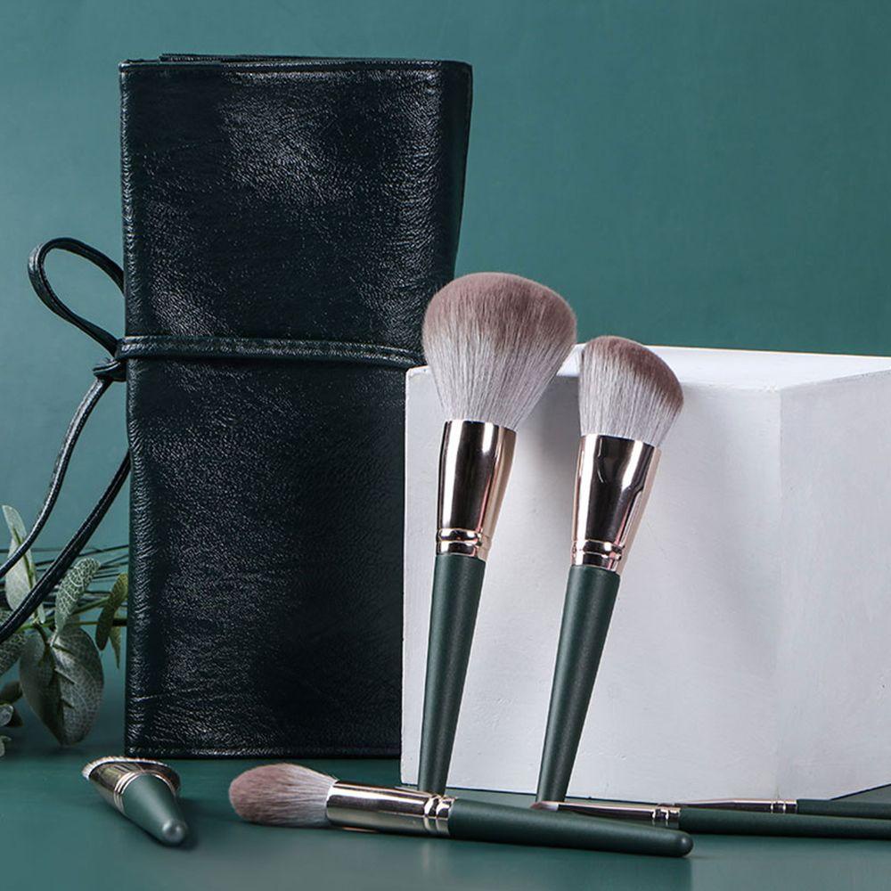 Túi Đựng Cọ Trang Điểm Có Khóa Kéo Tiện Dụng Mang Theo Du Lịch