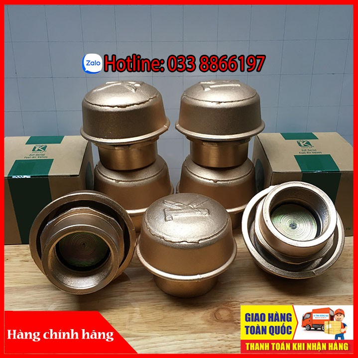 Van thở bồn xăng dầu phi 60 giá rẻ