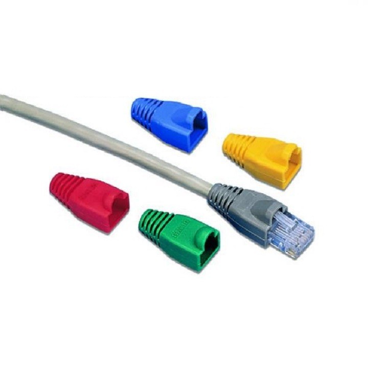 Đầu chụp hạt mạng RJ45 100 hạt/túi dùng cho cat5/cat6 -DC778