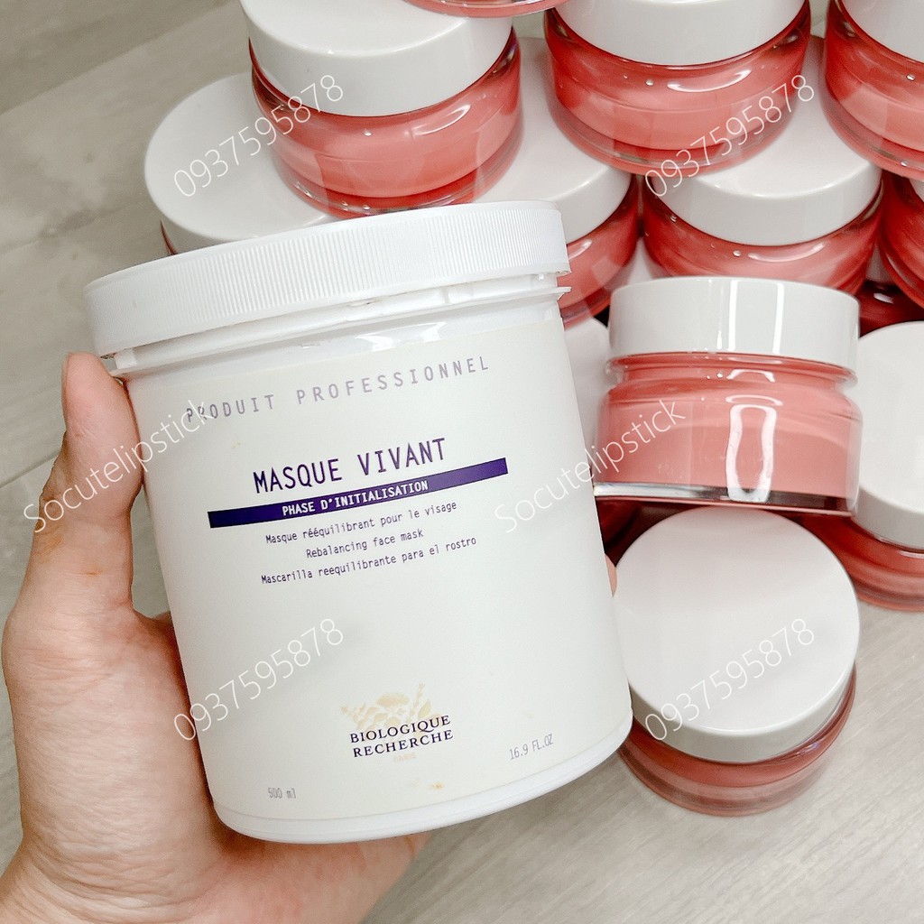 [20ml] Mặt nạ điều tiết dầu, thanh lọc và làm sáng da Masque vivant