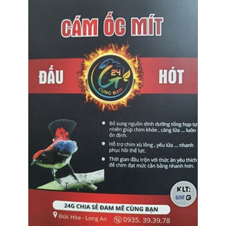 Cám chim 24g, ốc mít, cám đấu, căng lửa, hộp 200g