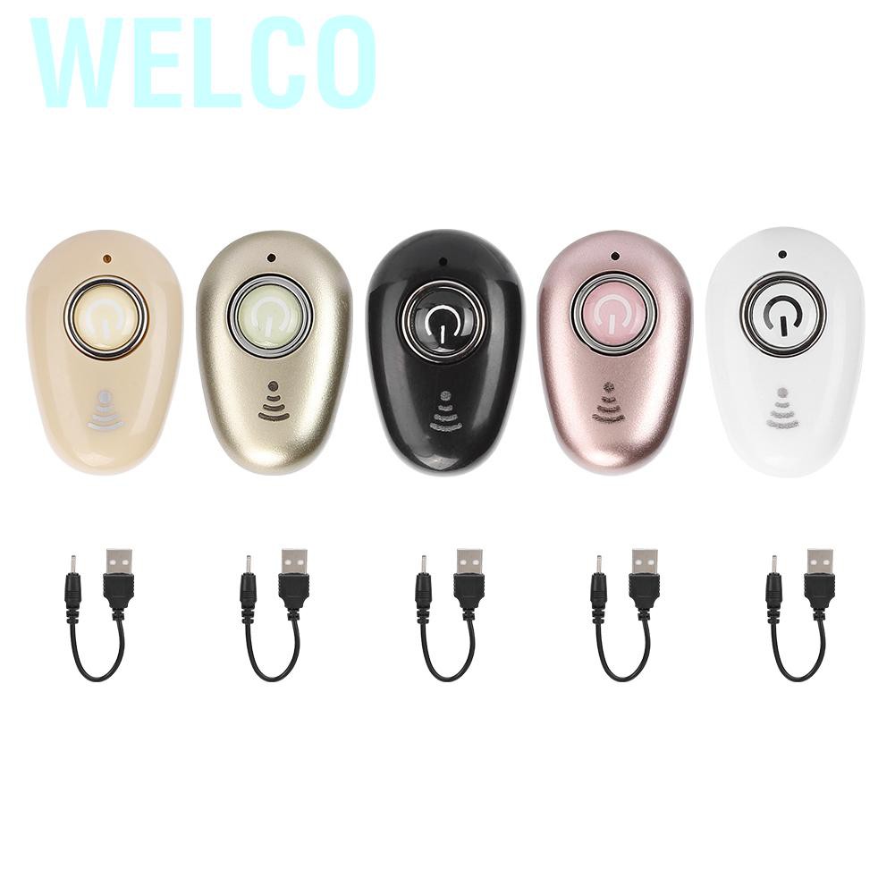 Tai Nghe Nhét Tai Mini Welco S650 Kết Nối Bluetooth Kèm Phụ Kiện