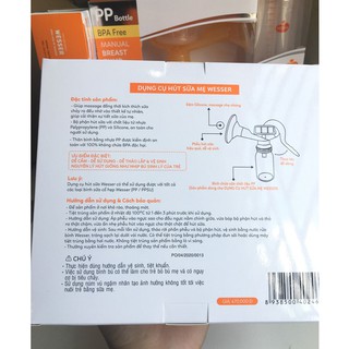 MÁY HÚT SỮA WESSER