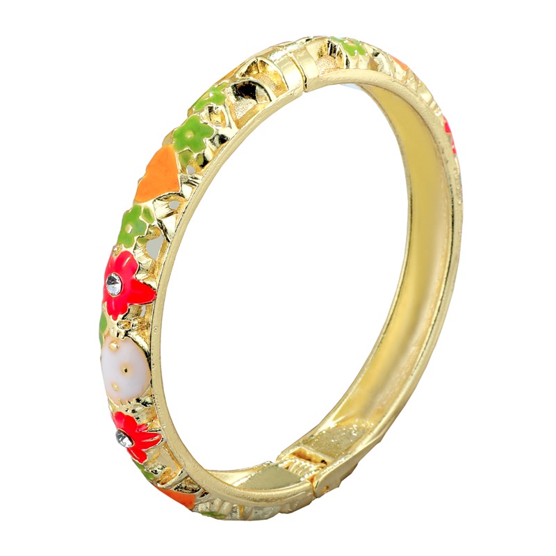 Vòng tay Cloisonne với nhiều màu sắc khác nhau