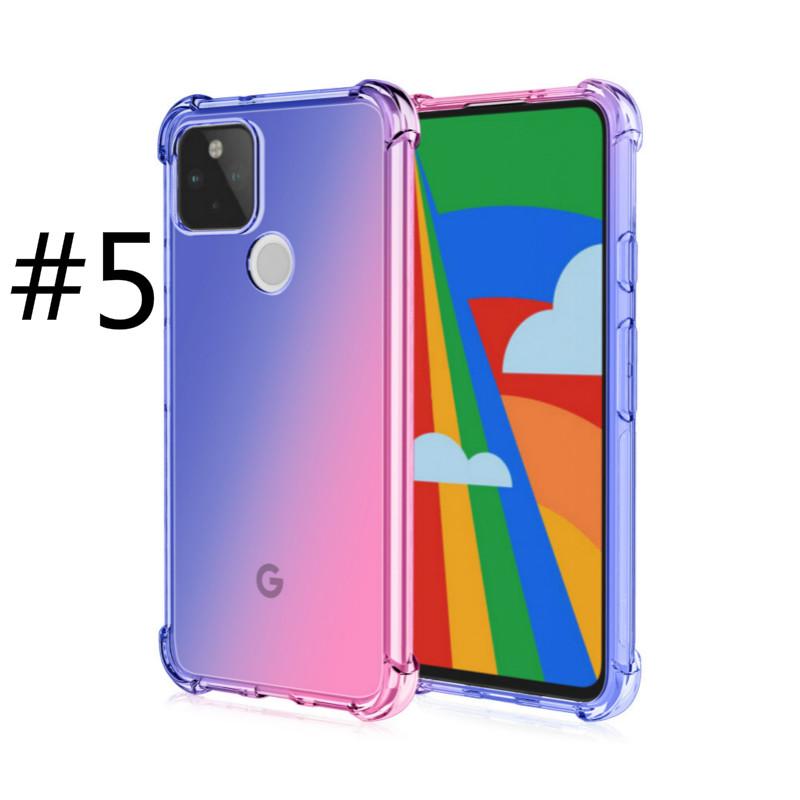 Ốp lưng Google Pixel 4 Pixel 4 XL Pixel 4a Pixel 5 Pixel 5 XL Case transparent Silicone TPU Soft Cover