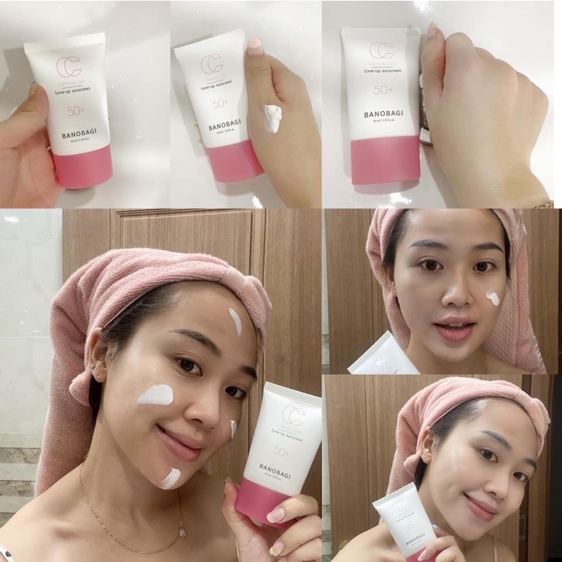 kem chống nắng nâng tông Banobagi Calming Care Tone Up Sunscreen (chính hãng,tem chống giả bộ công an date 2023) | BigBuy360 - bigbuy360.vn