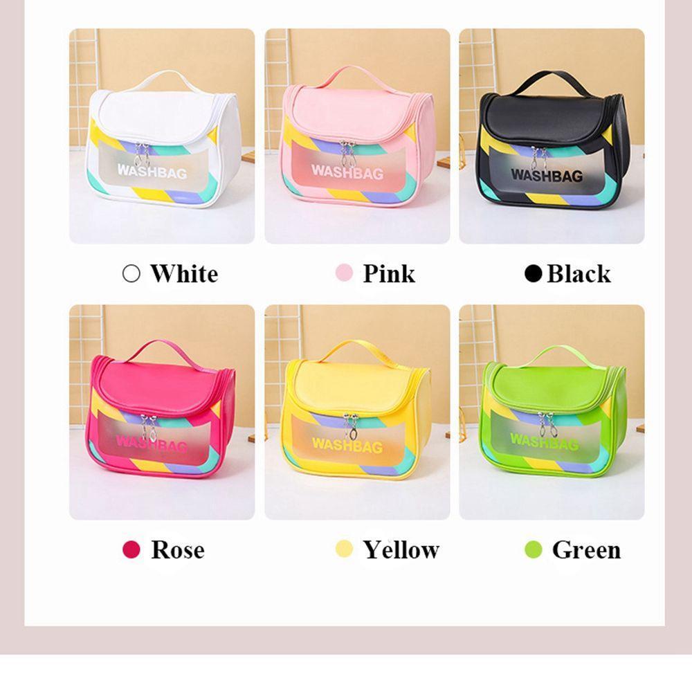 TÚI ĐỰNG MỸ PHẨM WASHBAG TRONG SUỐT NHIỀU MÀU CHỐNG NƯỚC SIÊU TỐT, HÀNG SẴN SLL