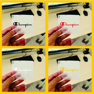 Logo ủi Nhiệt Champio.n - Decal ủi nhiệt