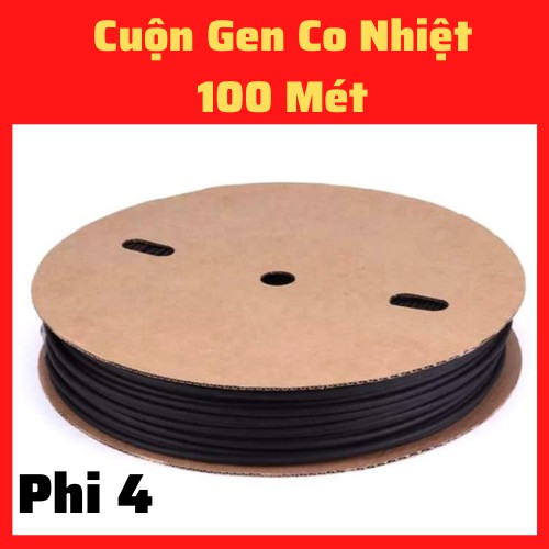 Gen co nhiệt phi 4, Gen co nhiệt 4mm (cuộn 100 Mét)