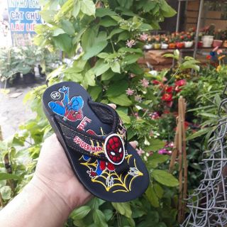 Dép lào bé trai siêu nhân nhện