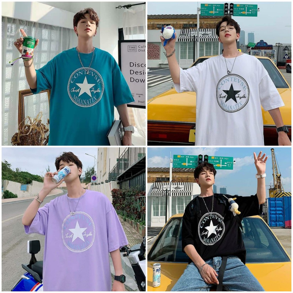 Áo thun nam nữ tay lỡ form rộng freesize unisex cho nữ in nhiều họa tiết nhiều màu sắc | BigBuy360 - bigbuy360.vn