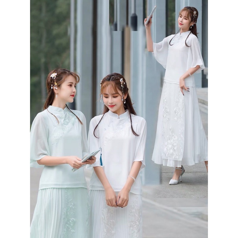 [ORDER Áo cổ trang hán phục trung hoa trung quốc
