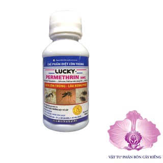 Chế phẩm diệt côn trùng lucky permethrin 50ec - #084b# 100ml