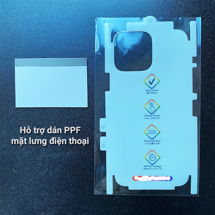 Thẻ gạt dán mặt lưng điện thoại PPF cho iphone, Tiện Dụng, Nhỏ Gọn – Panda Case