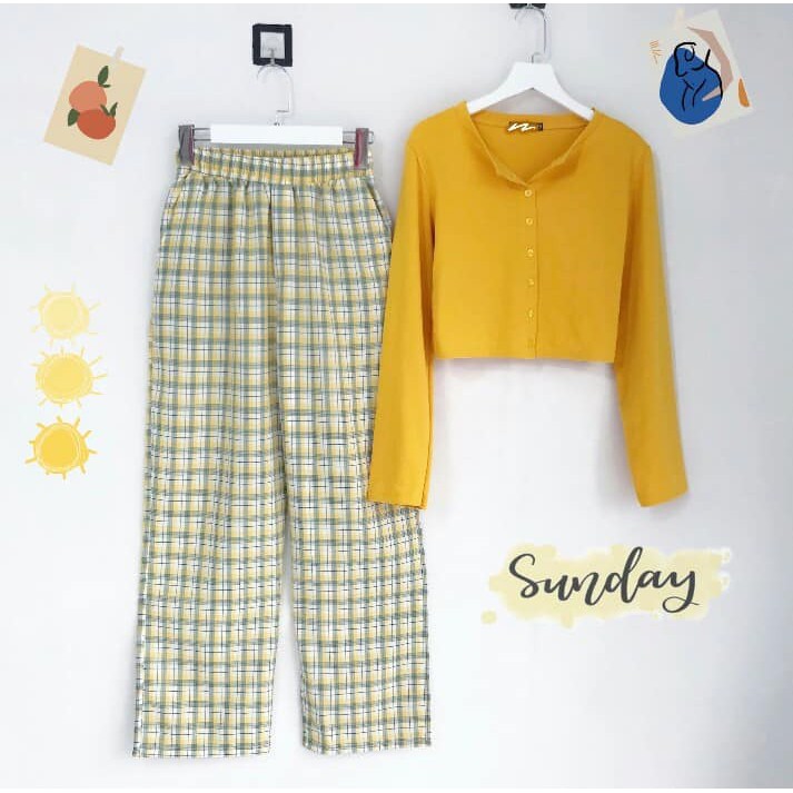 Áo croptop nút tròn tay dài ulzzang hot girl trend