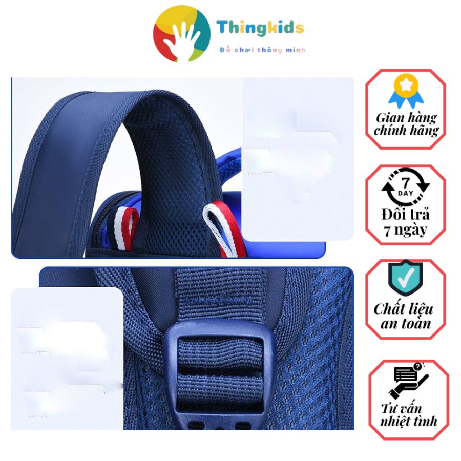 Balo học sinh cấp 1 cấp 2| chống nước chống gù - Thingkids