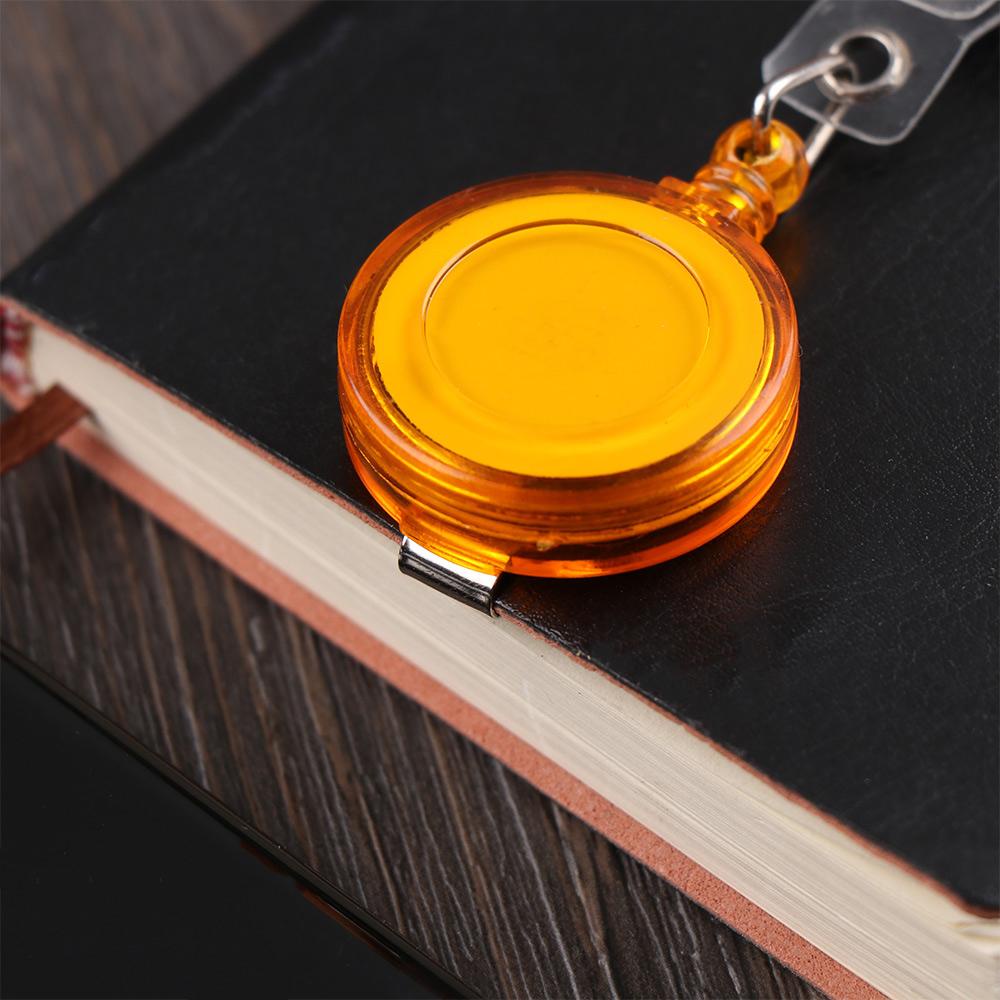 Túi Da PU Đựng Thẻ ID / Huy Hiệu Có Thể Thu Gọn Tiện Dụng