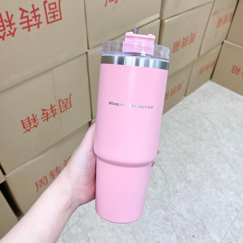BÌNH GIỮ NHIỆT XANH - TRẮNG BẢN MỚI BST
