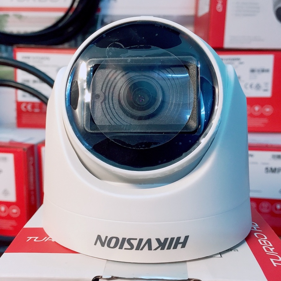 Trọn bộ 4 Camera 5Mp Hikvision Chính hãng tích hợp mic ghi âm, đầy đủ phụ kiện bảo hành 24 tháng