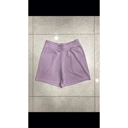QUẦN ĐÙI SHORT NỮ FORM RỘNG CHẤT THUN NỈ DA CÁ