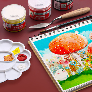Khay sơn nghệ thuật, khay pha màu vẽ
