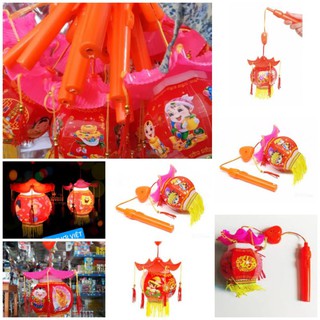 combo 100 đèn lồng trung thu mái đình nhạc Việt Nam có lời