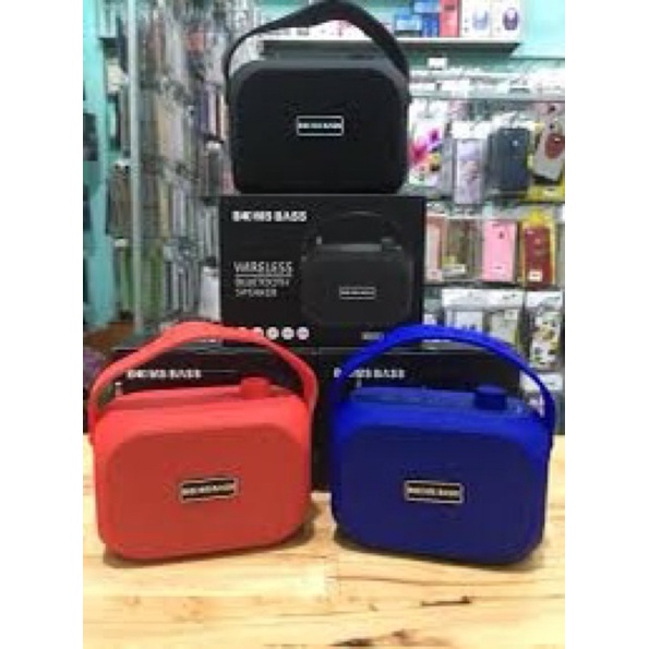 Loa bluetooth mini Cao cấp Booms Bass có quai cầm tay