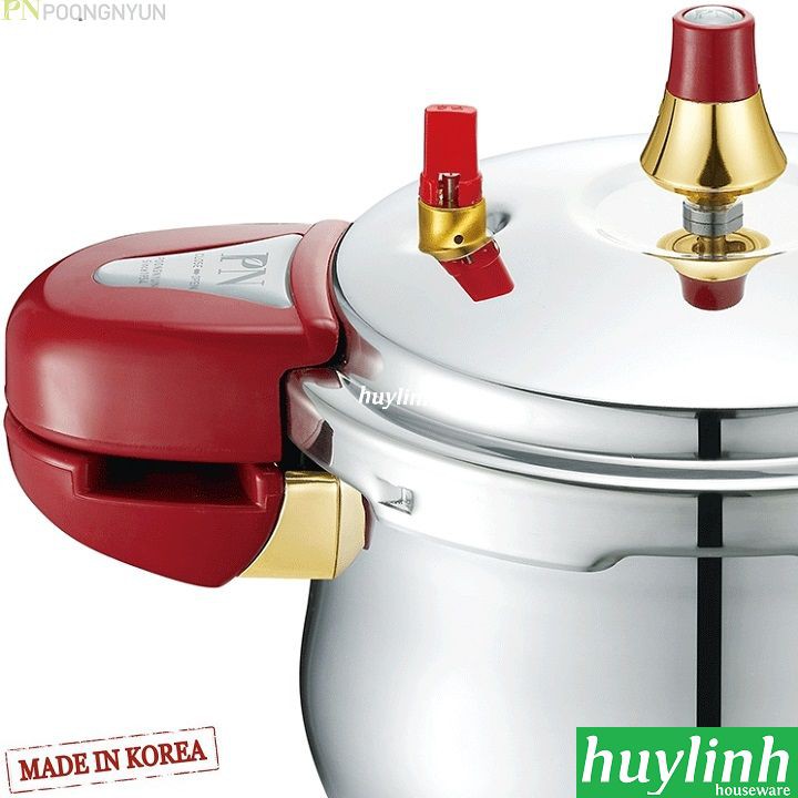 [Mã ELHAMS5 giảm 6% đơn 300K] Nồi áp suất Inox đáy từ PoongNyun BTPC(IH)-20C - 3.5 lít - Made in Hàn Quốc