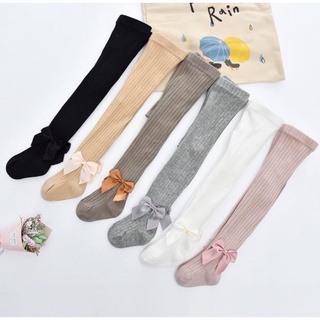 Quần tất len gân có nơ chính hãng Kacakid 1-3y