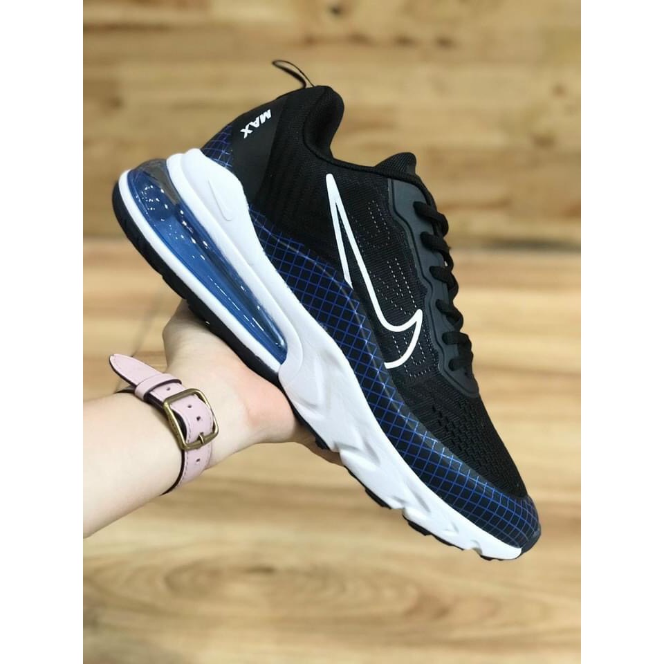 Giày Air Max 270 hàng mới về đen đế xanh trắng