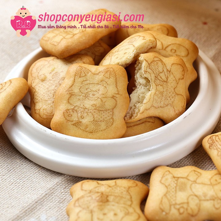 Bánh Quy Ăn Dặm Hình Thú Matsunaga Nhật Bản 35g - Date 9/2024