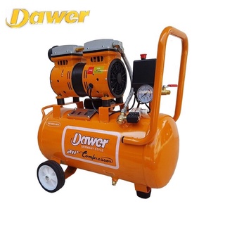 Máy nén khí êm ko dầu 30l 1hp dawer da - 750 germani thê hệ mới 2022 new