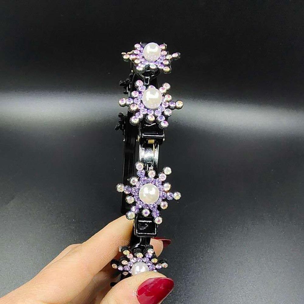 QQMALL Hinestone hinestone hêdband lùa sùi màu sắc mầu sắc mùi