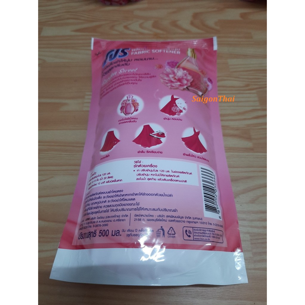 Túi nước xã vải FUS - PRO 500ml - Thái Lan