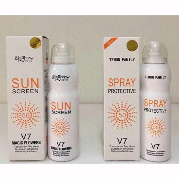 Kem xịt chống nắng Sun SprayV7