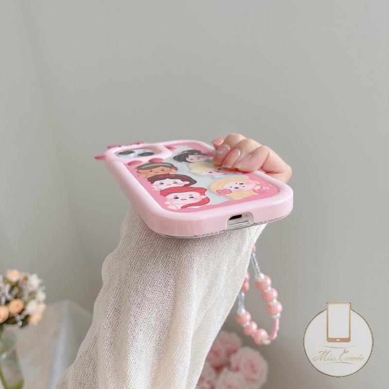 Ốp Điện Thoại Hình Công Chúa Disney 3D Cho iPhone 11 Pro MAX 6 6S Plus 8Plus 7Plus XR 14 13 12 Pro MAX X XS MAX SE 2020