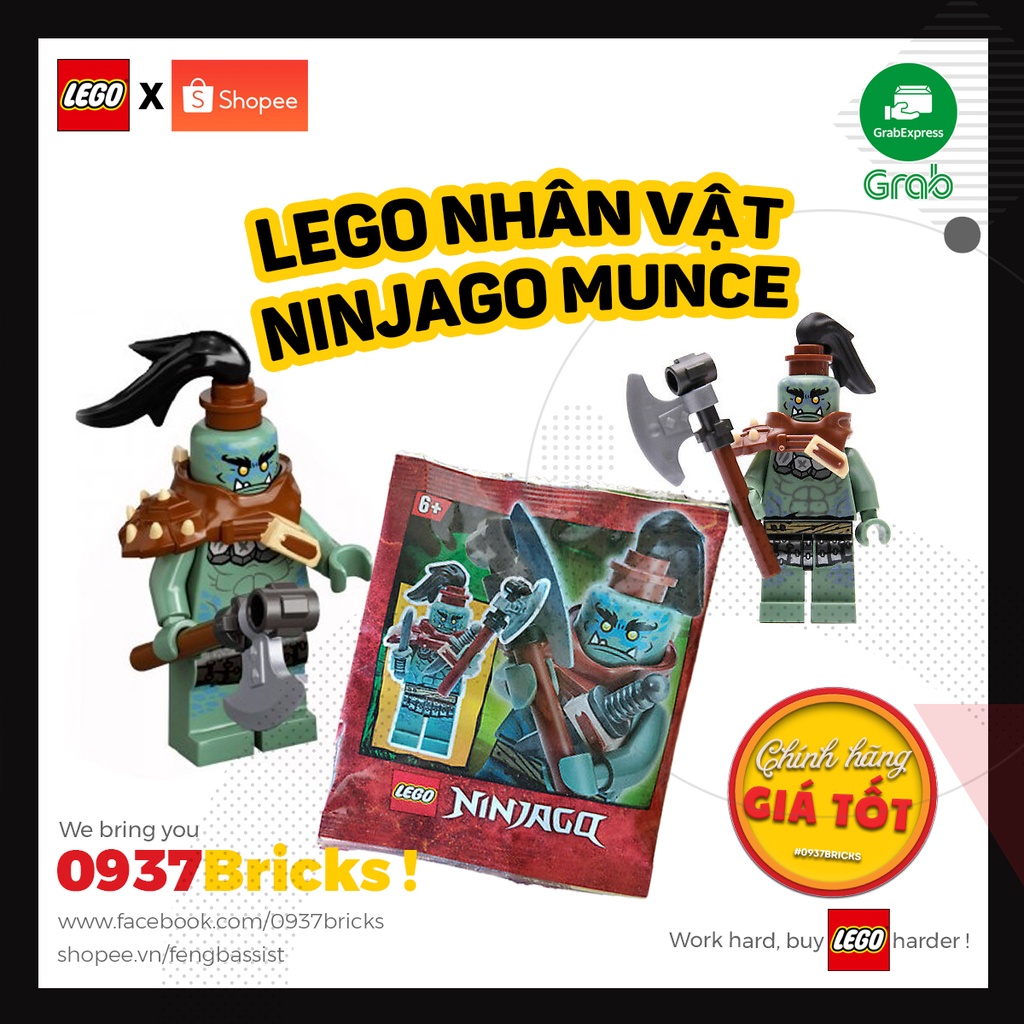 Nhân vật LEGO Munce Set 892070 chính hãng 0937Bricks Foil Pack Polybag