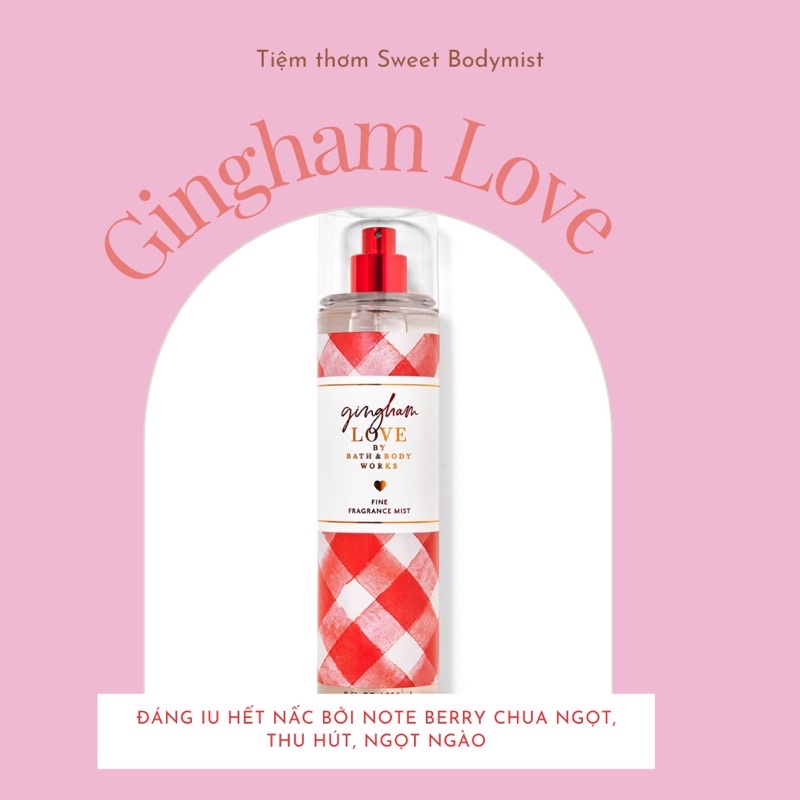 BODYMIST XỊT THƠM TOÀN THÂN CHIẾT 10ml