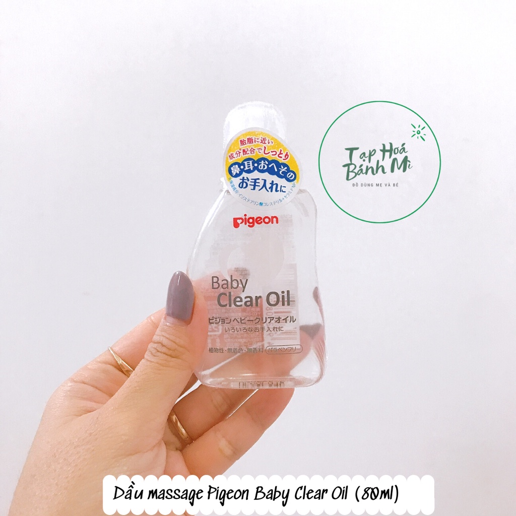 Dầu massage Pigeon Baby Clear Oil (80ml)