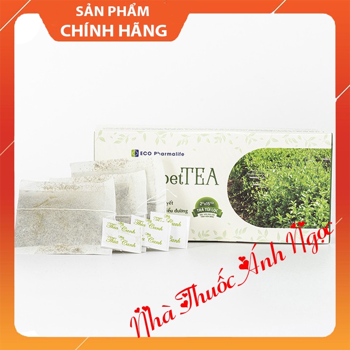 Trà DiabetTEA - hỗ trợ ổn định đường huyết, giúp ngăn ngừa các biến chứng của bệnh tiểu đường
