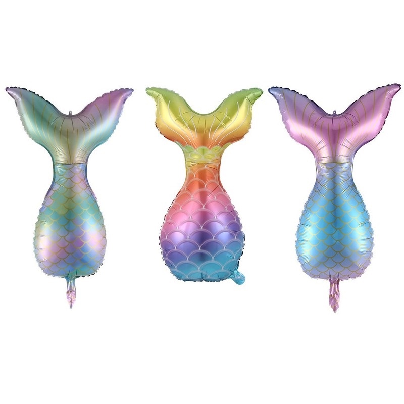 Bong Bóng Hình Nàng Tiên Cá Trang Trí Tiệc Sinh Nhật Cho Bé Gái